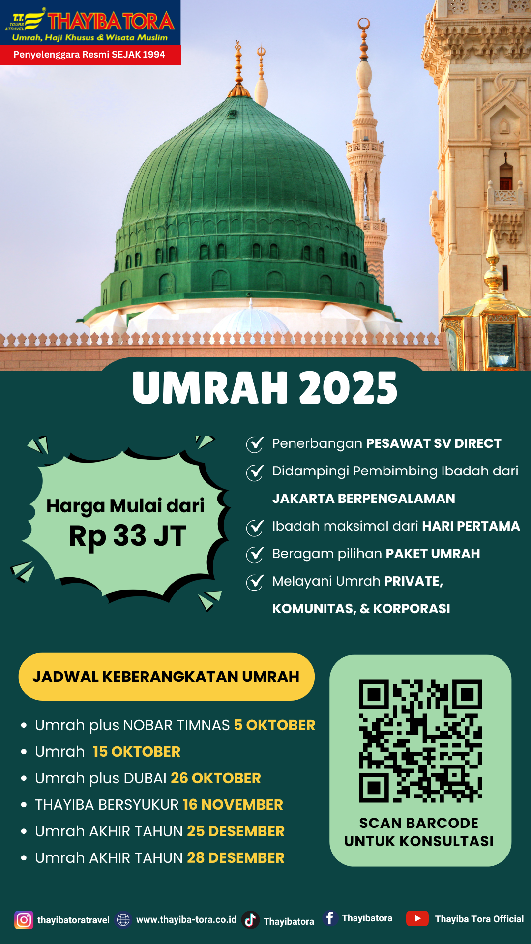 EVENT CALENDER UMRAH 2025